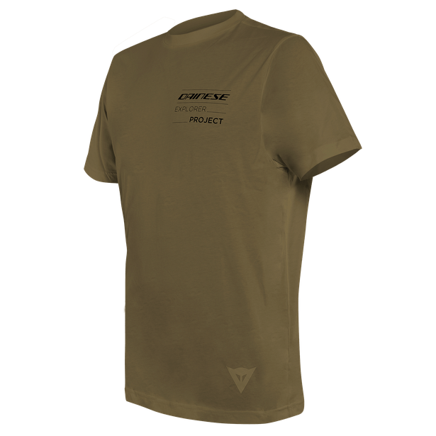 T-Shirt Dainese Adventure Long Military-Olive/Black-0