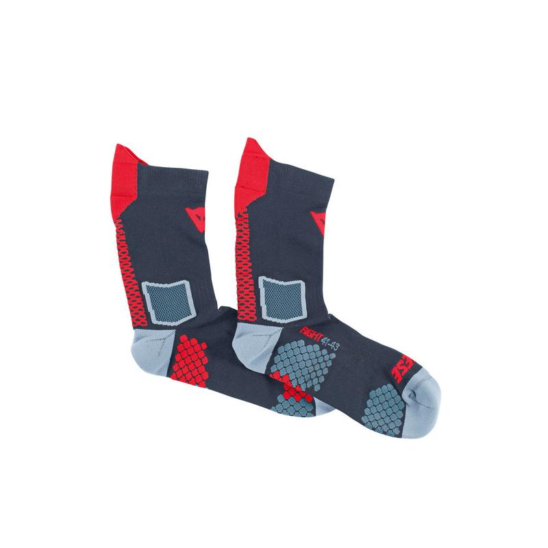Skarpety Dainese D-Core Mid Sock Black/Red-0