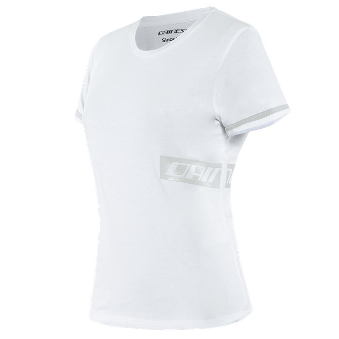 T-Shirt Dainese Paddock Lady White/Glacier-Gray-0